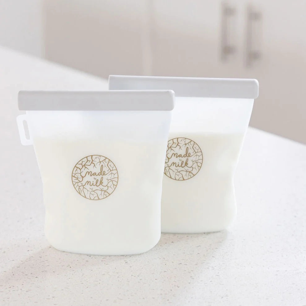 Made to Milk | Reusable Breastmilk Storage Bags | 2 Pack