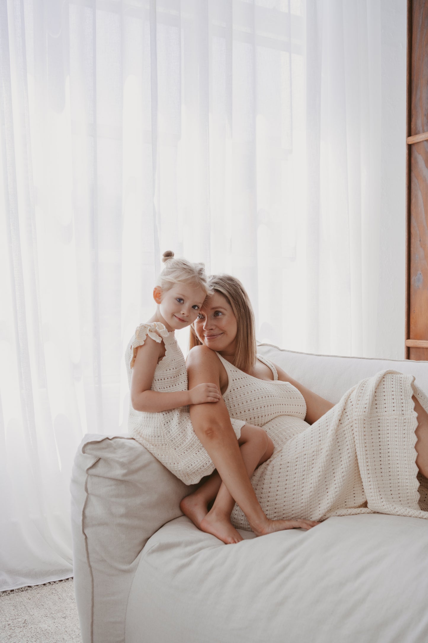 Sunday Tie Dress | Ivory | Children’s