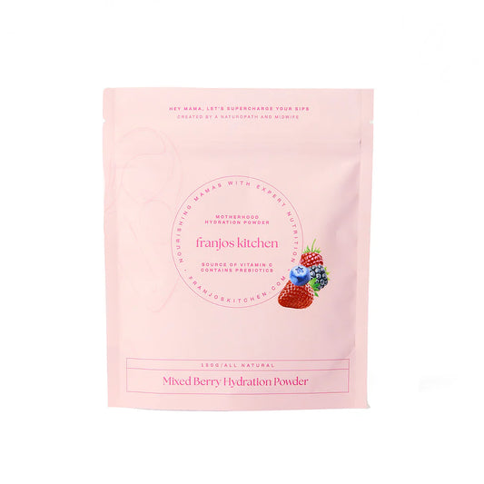 Motherhood Hydration Powder | Mixed Berry | Franjos Kitchen