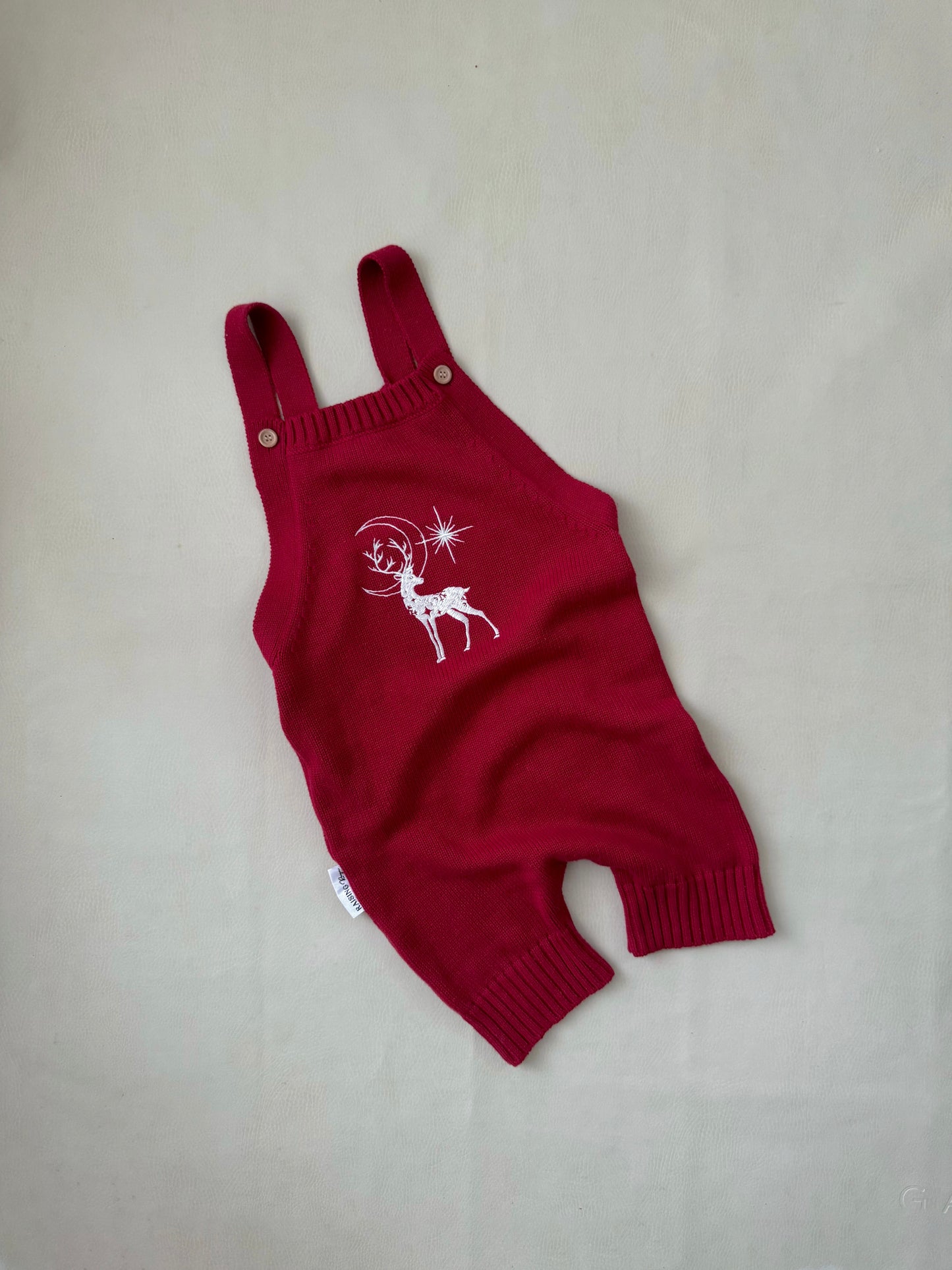 Comet Overalls | Christmas Red