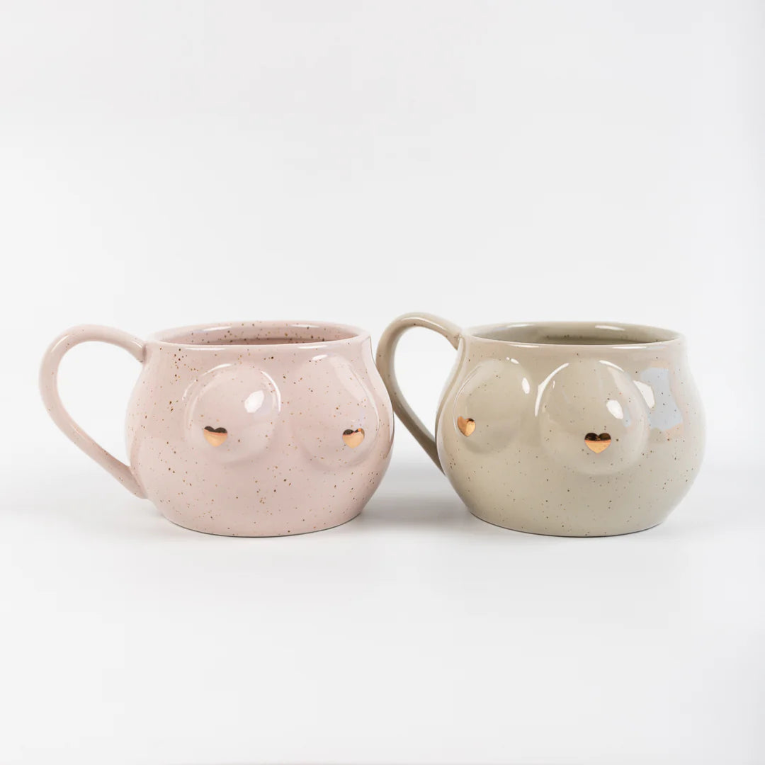 Made to Milk | Boob Mug | Pink