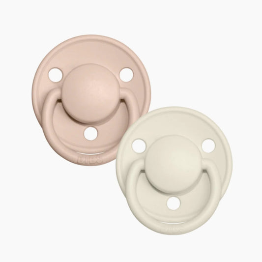 BIBS | De Lux | Ivory/Blush | 2 Pack