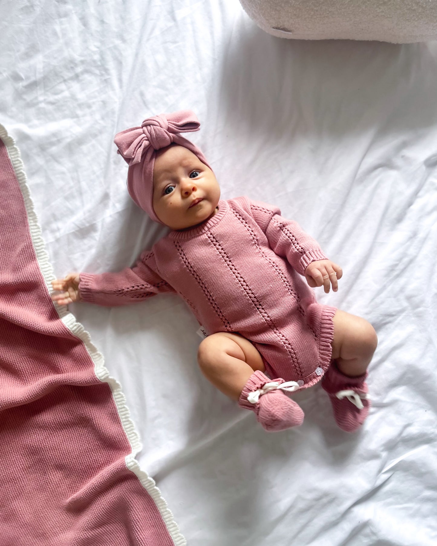 Prim Blanket | Raspberry Sorbet