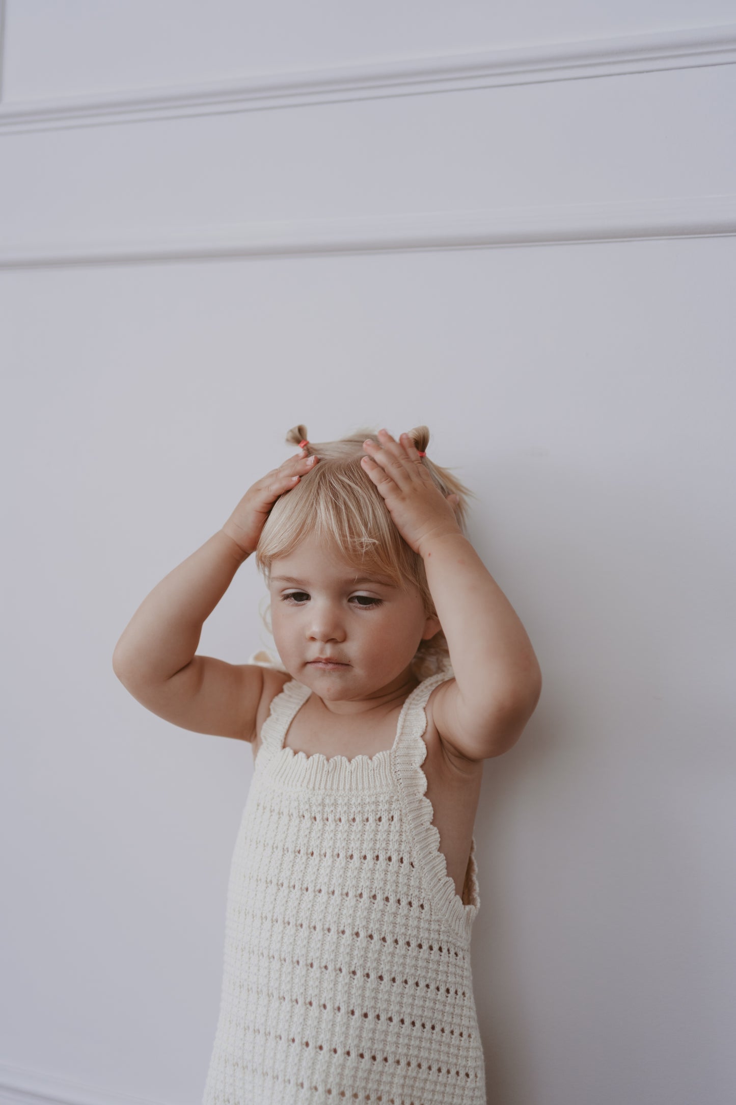 Sunday Tie Dress | Ivory | Children’s