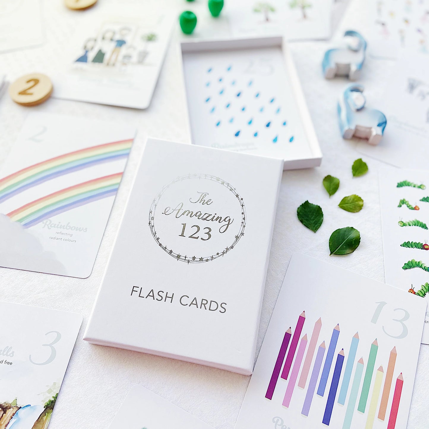 The Amazing 123 Flash Cards | Adored Illustrations