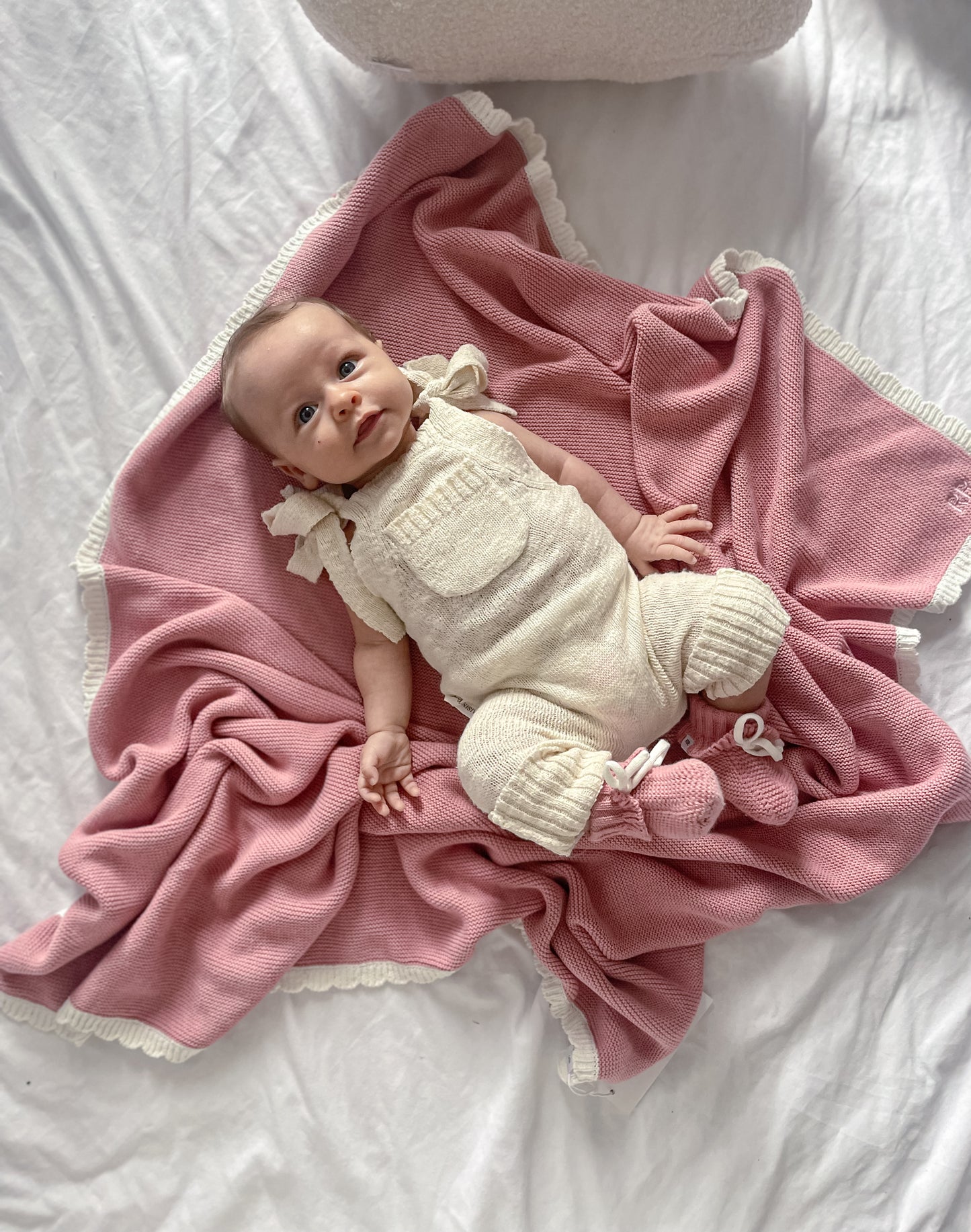 Prim Blanket | Raspberry Sorbet