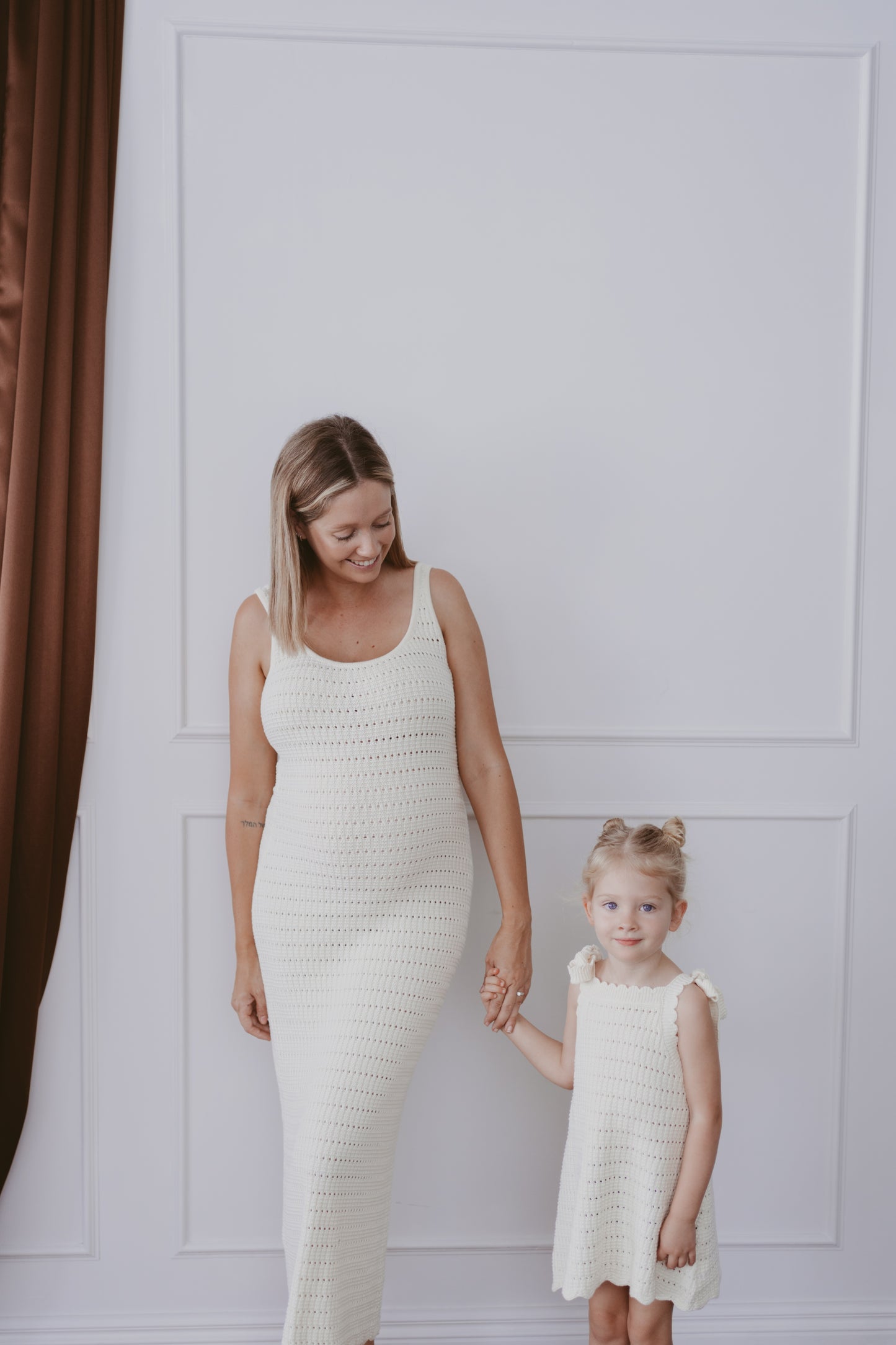 Sunday Tie Dress | Ivory | Children’s