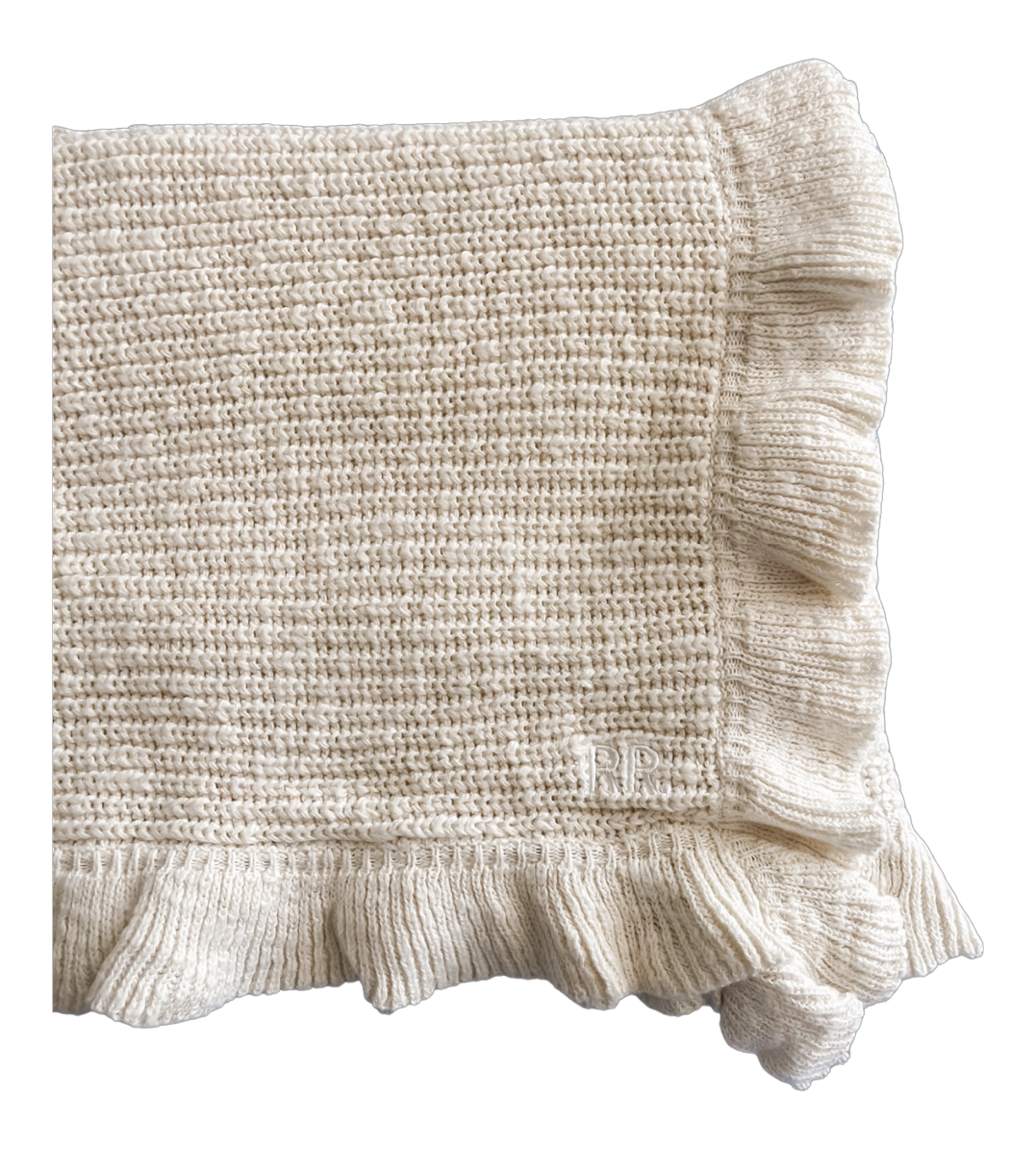 Frill Blanket | Lychee Sorbet | Textured