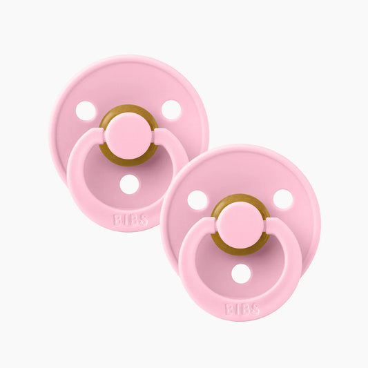 BIBS | Round | S2 | Baby Pink | 2 Pack