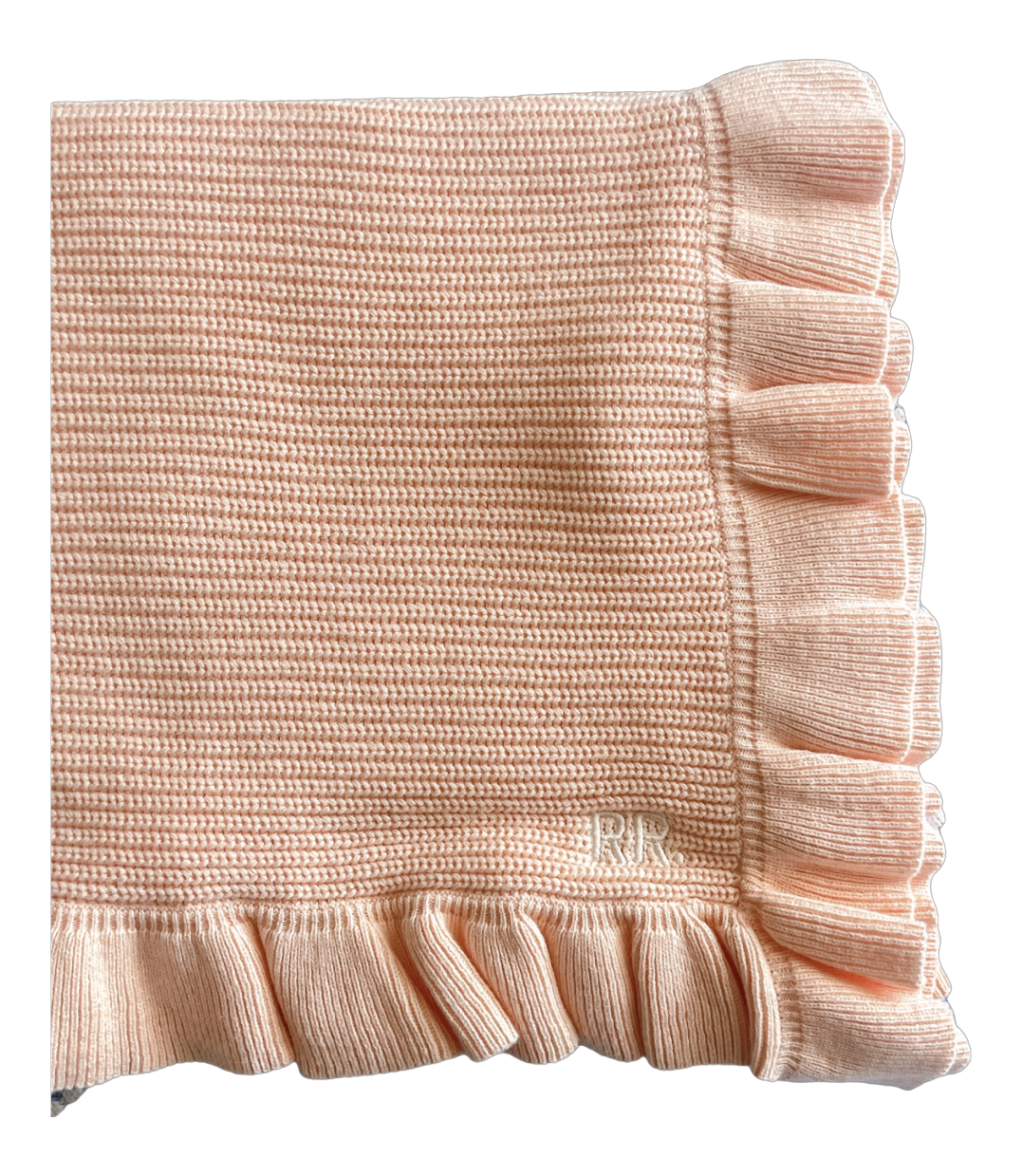 Frill Blanket | Peach Sorbet