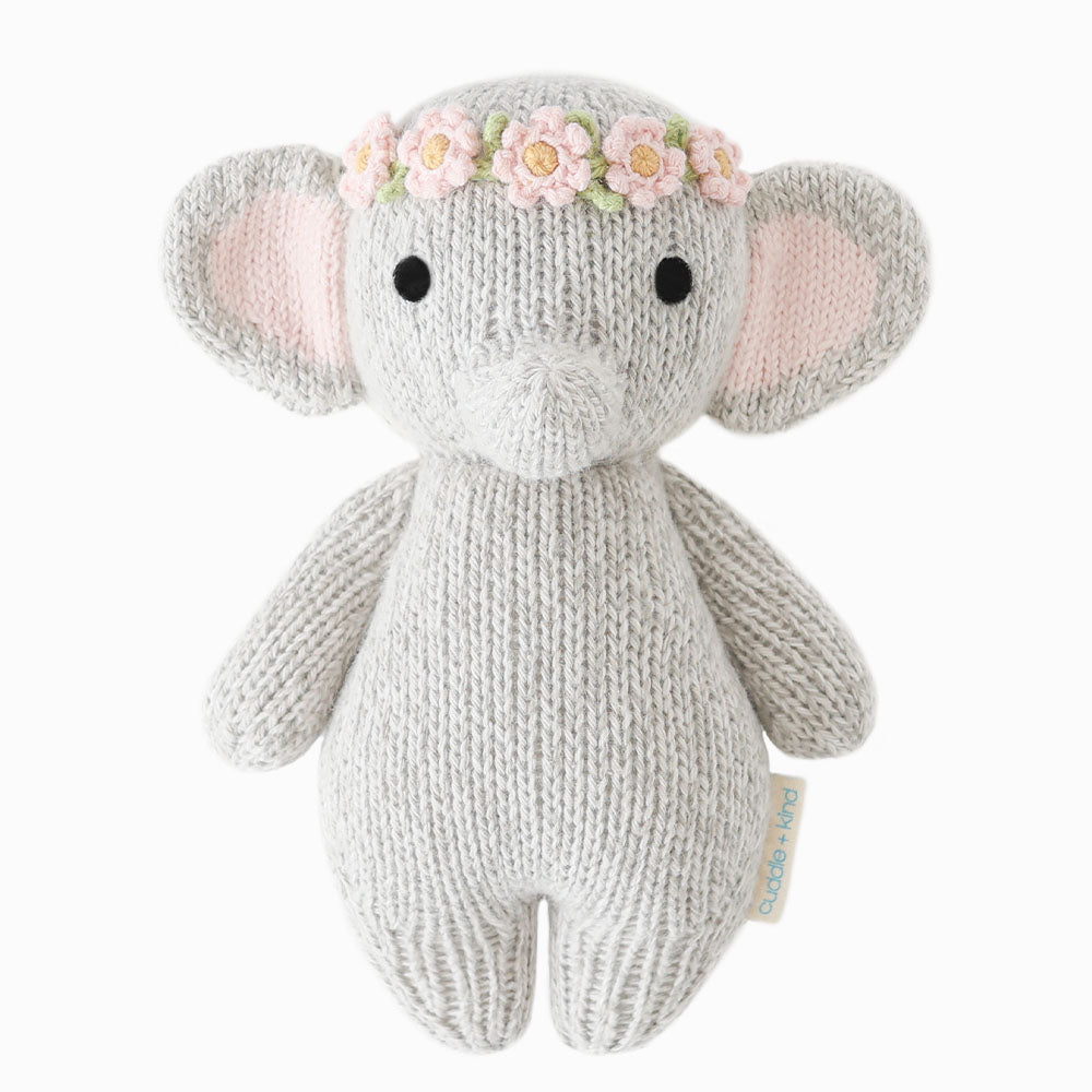 Cuddle + Kind | Baby Elephant | Blush Floral