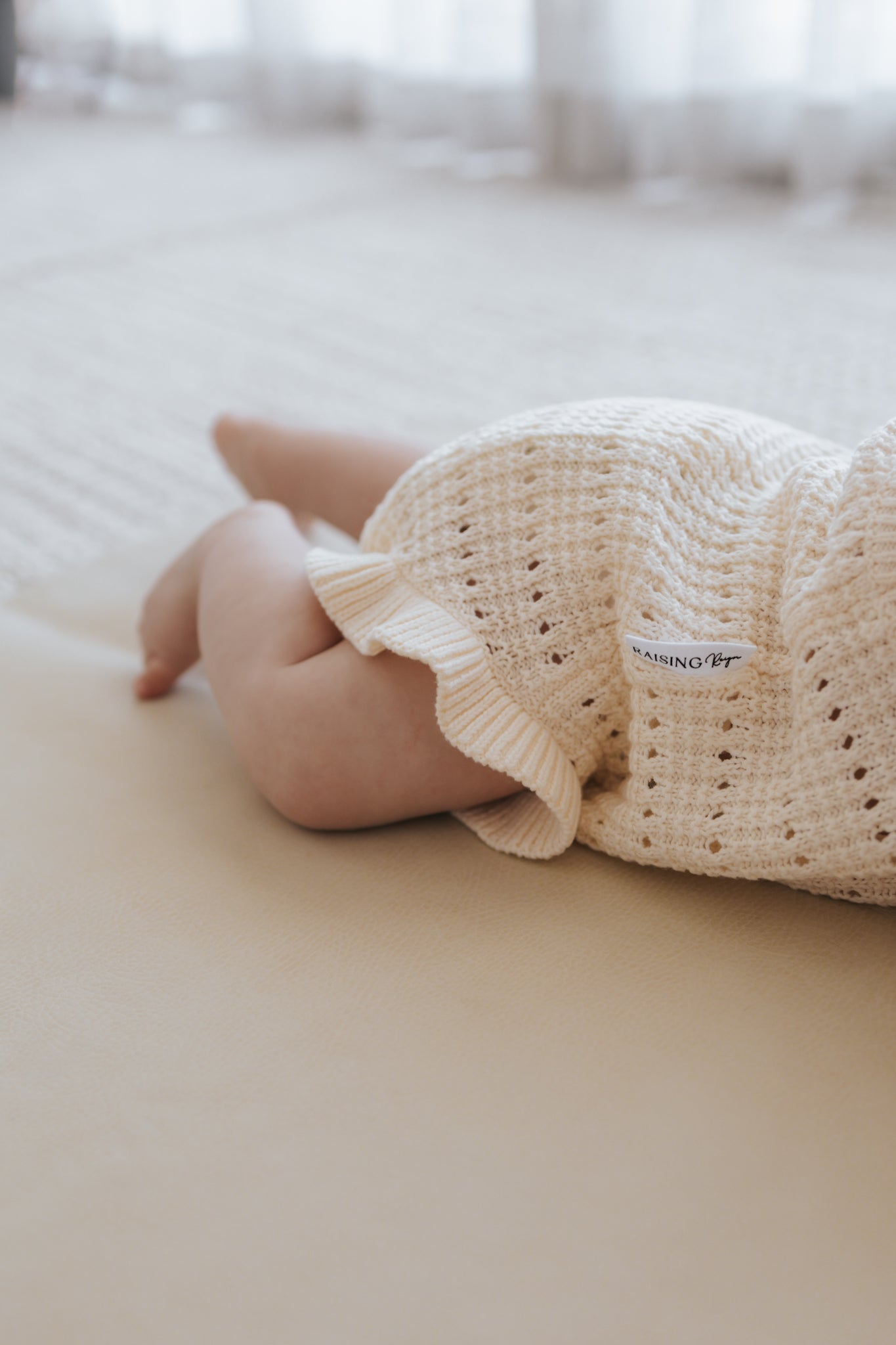 Sunday Frill Romper | Ivory