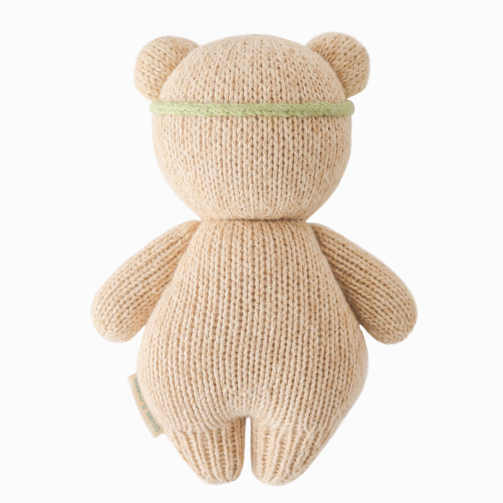 Cuddle + Kind | Baby Honey Bear | Ivory Floral