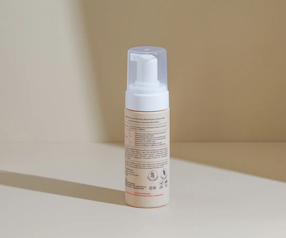 Perineal Foam | 150ml | Bare Mum