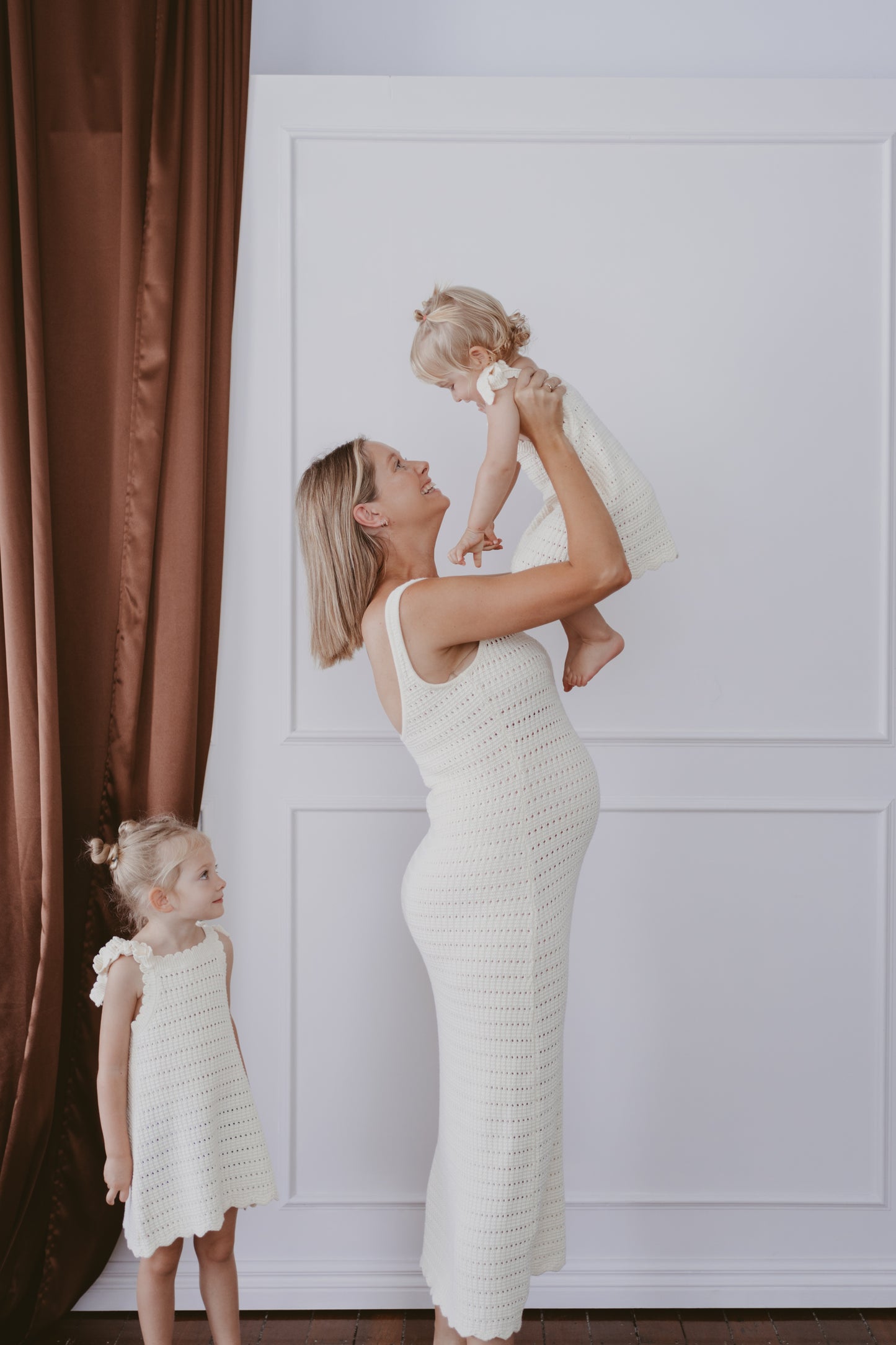 Sunday Tie Dress | Ivory | Children’s