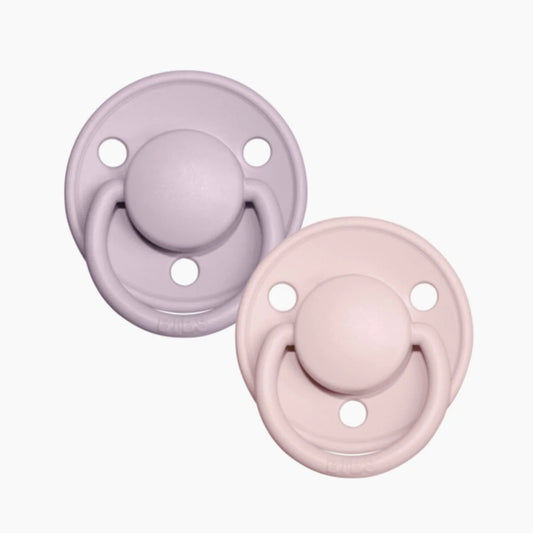 BIBS | De Lux | Blossom/Dusky Lilac | 2 Pack