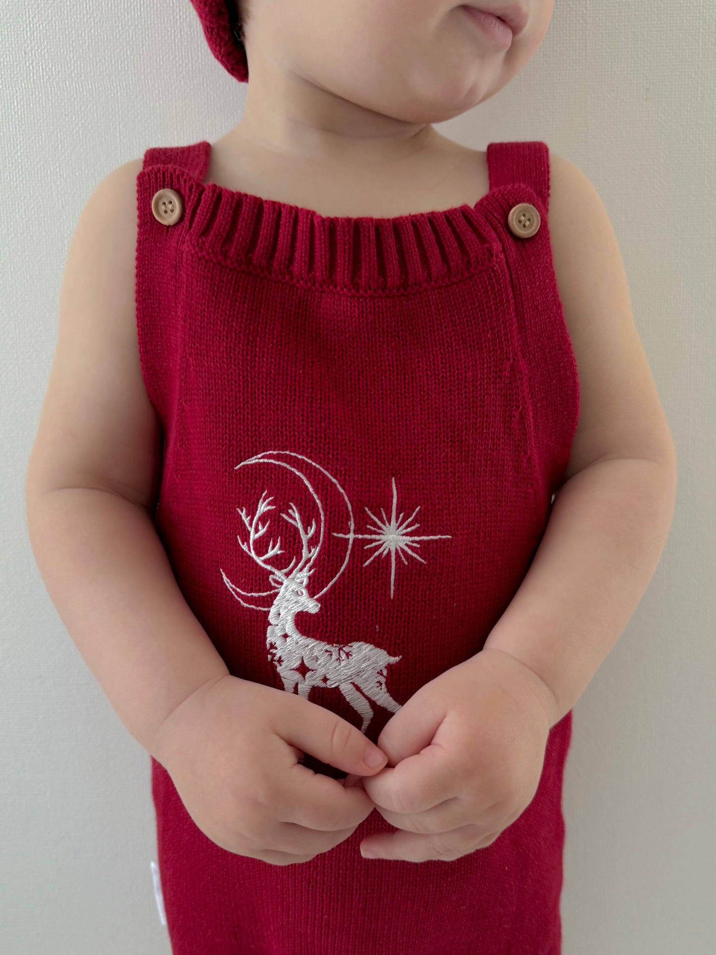 Comet Overalls | Christmas Red