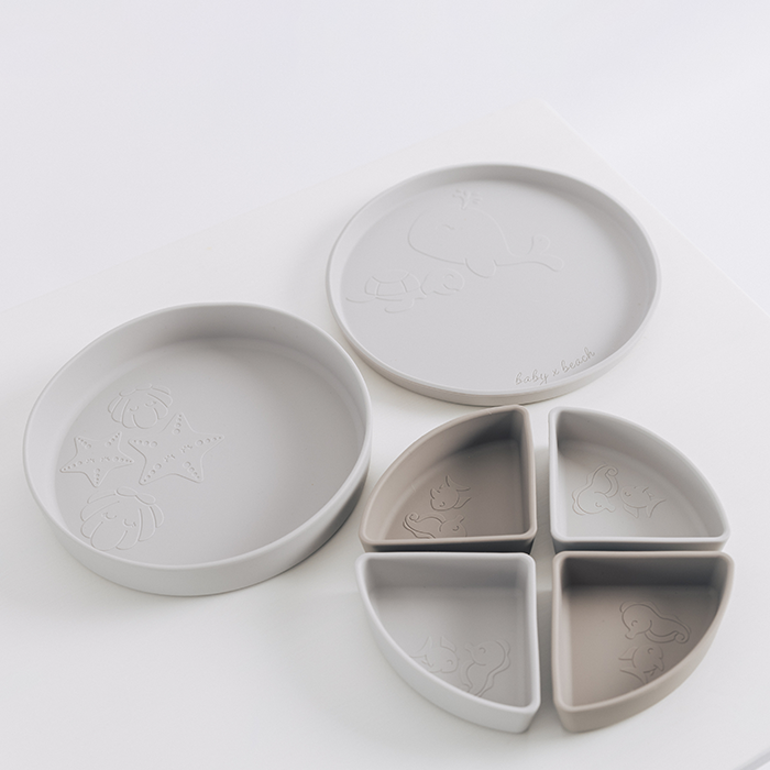 Multi-Use Divider Tableware Set | Warm Sand | Baby by Beach