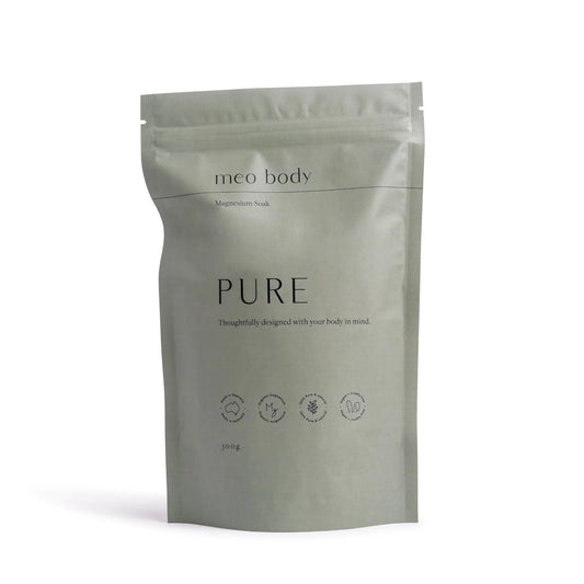 PURE Magnesium Bath Salts 500g | Meo Body