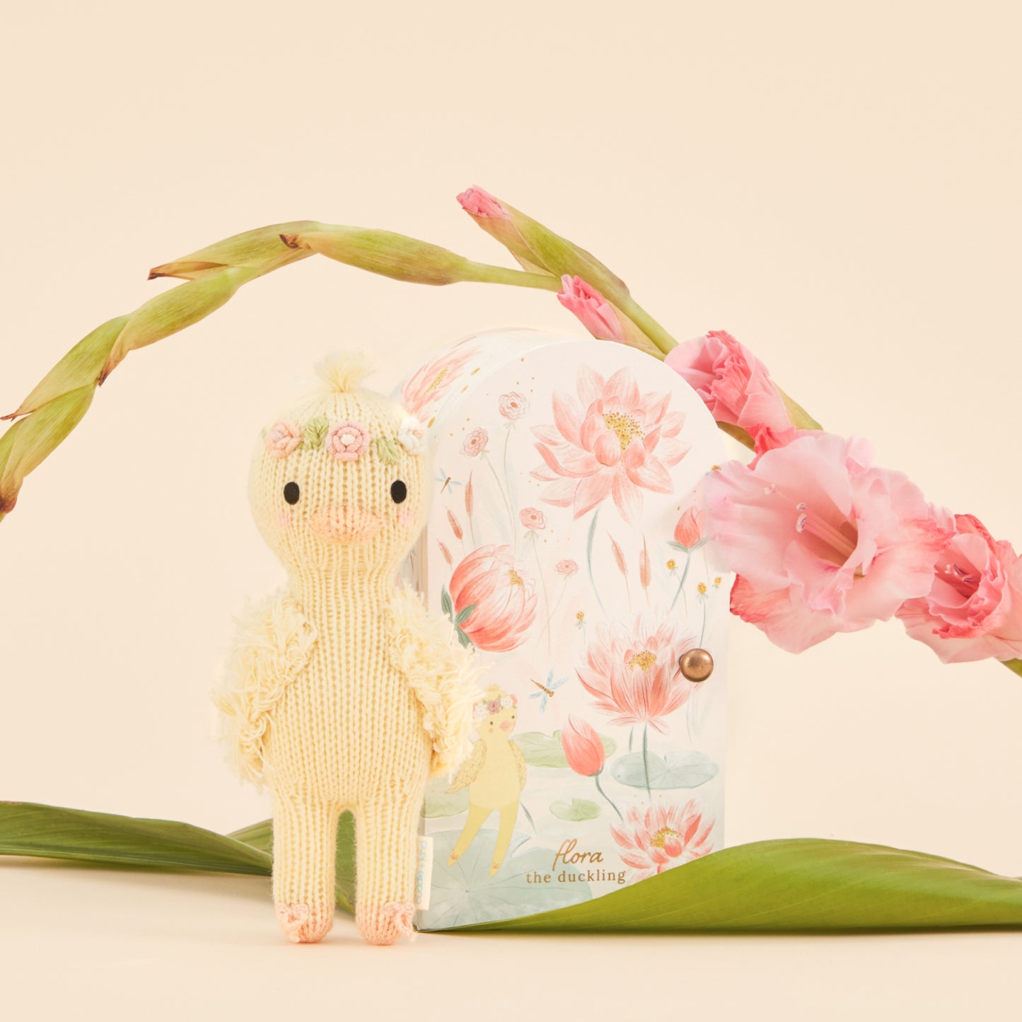 Tiny Flora the Duckling | Mauve | Cuddle + Kind