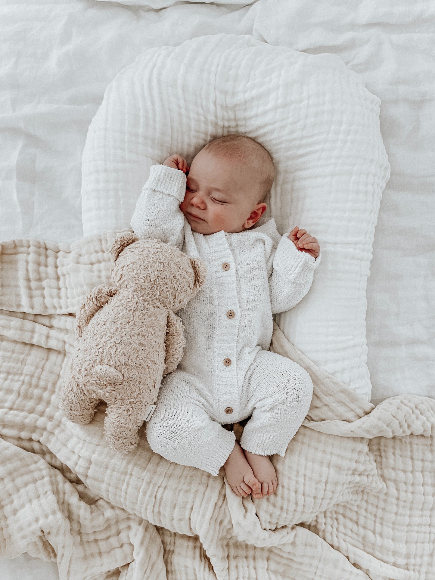 Reign Romper | Boucle | Coconut